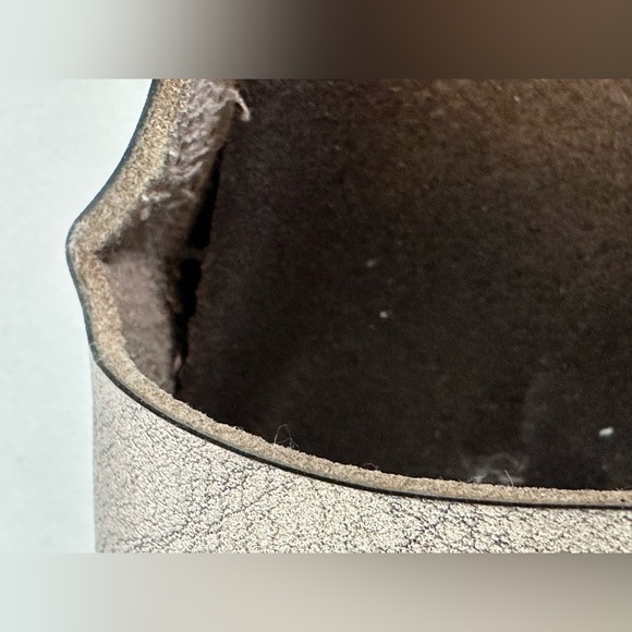 BIRKENSTOCK ARIZONA Sandal Slide Big Buckle Gold Metallic Size 42 US 11 Narrow - Picture 13 of 13